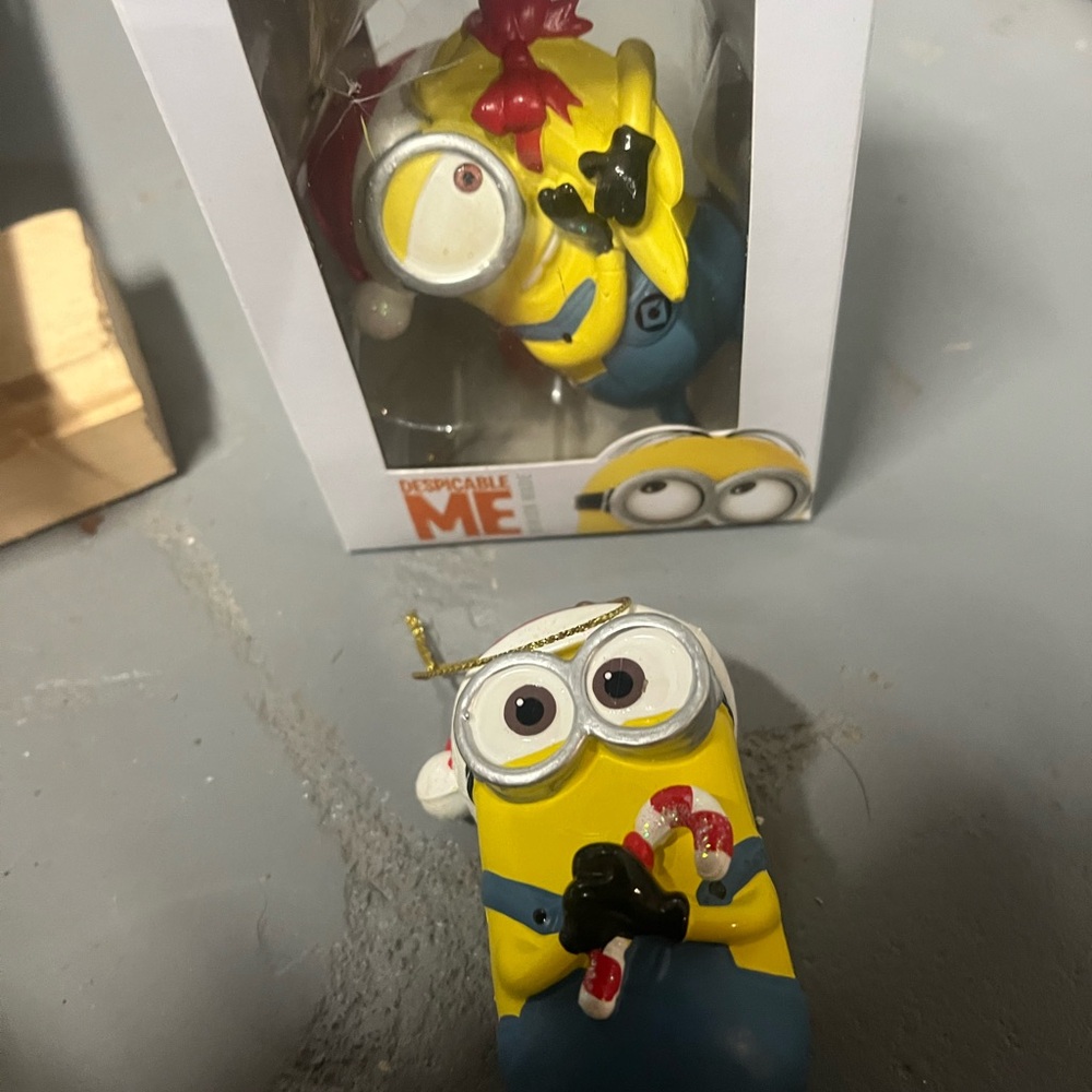 Minion Christmas ornament bundle